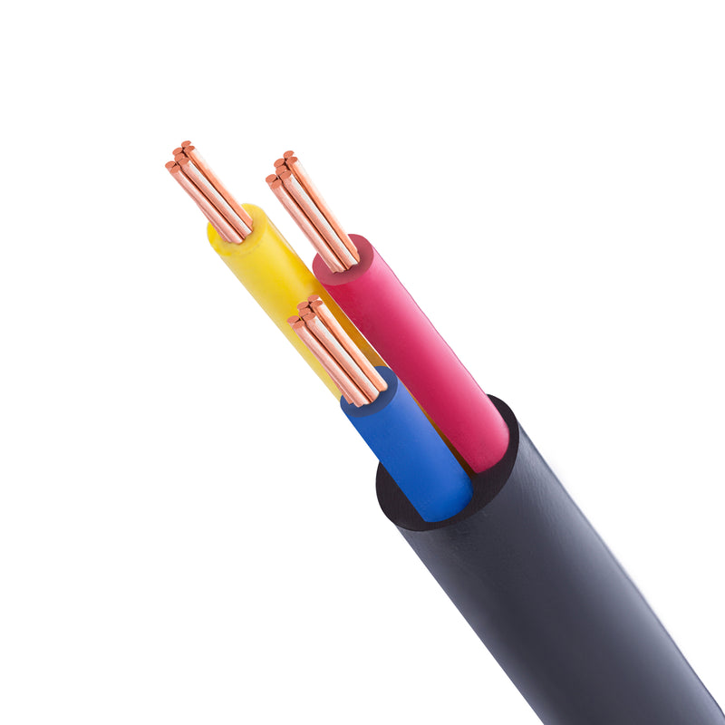 Copy 2.5 mm² or (100/0076") 3 Core Flexible Copper Cable - Merit e-Shop