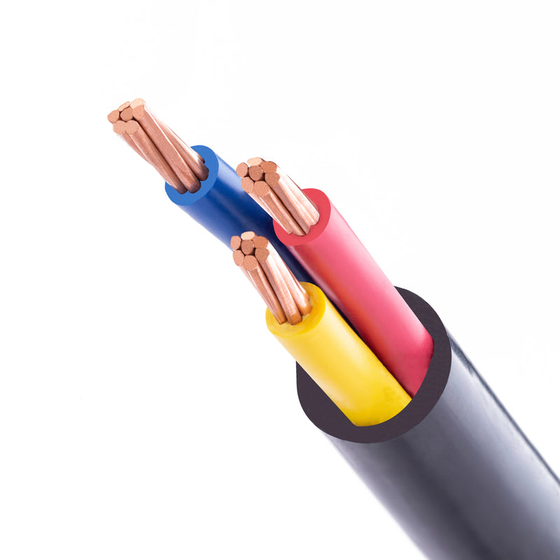 Copy 16 mm² 3 Core Dc Flexible Copper Cable - Merit e-Shop