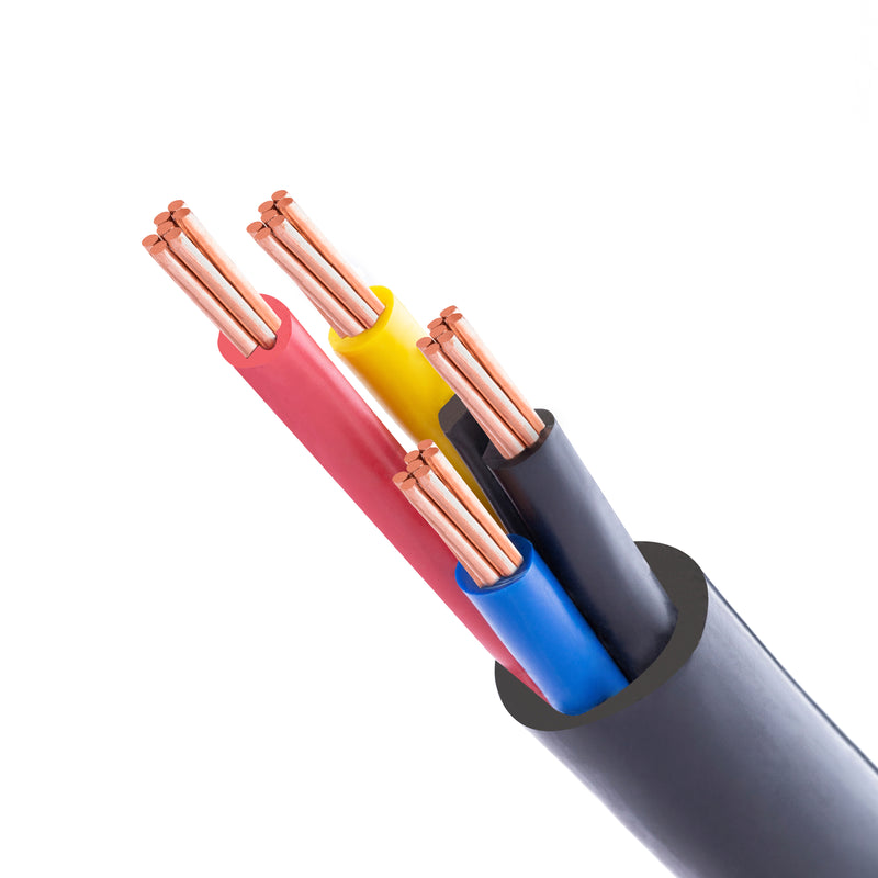 10mm 4 Core Copper Cable - Merit e-Shop